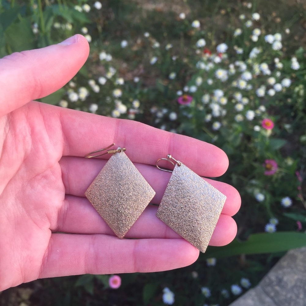 Gold Dangle Earrings